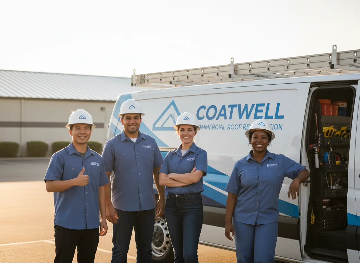 Commercial roof coating company in Davidson, NC